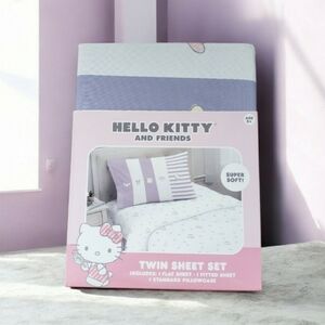 Hello Kitty & Friends Twin Sheet Set - 3Pc